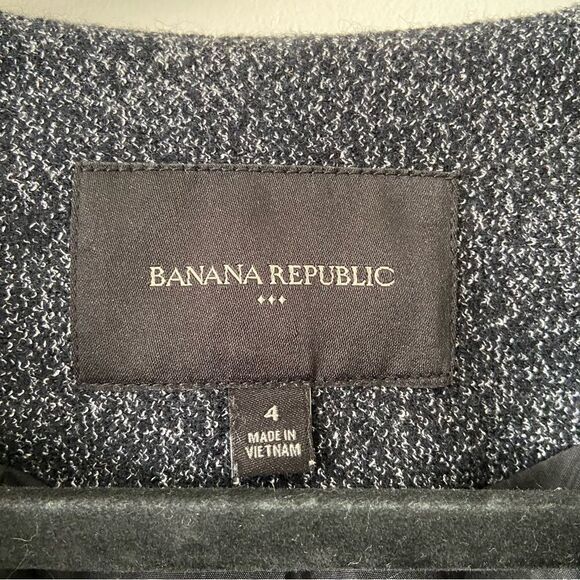 Banana Republic-Wool Blend Tweed Moto Cropped Jacket - Picture 10 of 10